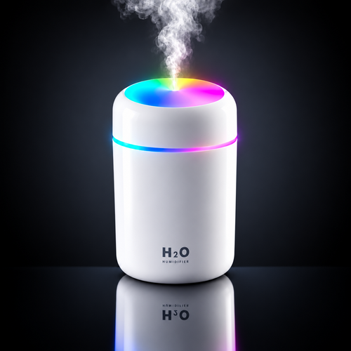 Humidificador LED de Aire de 300ml